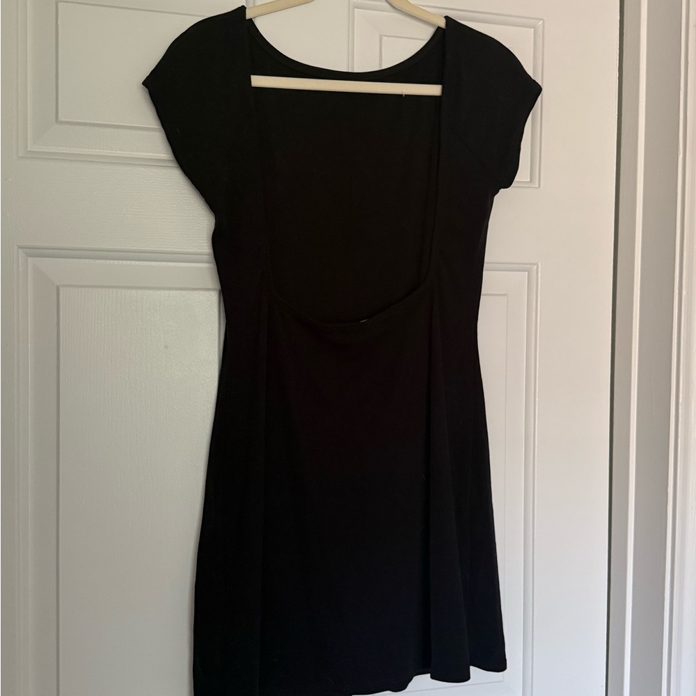 Free People Elegant Black Women's Dress - Picture 5 of 5